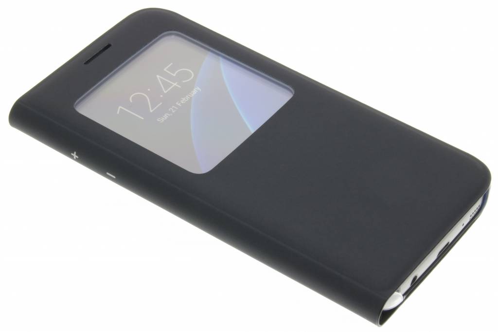 Image of originele S View Cover voor de Galaxy S7 - Zwart