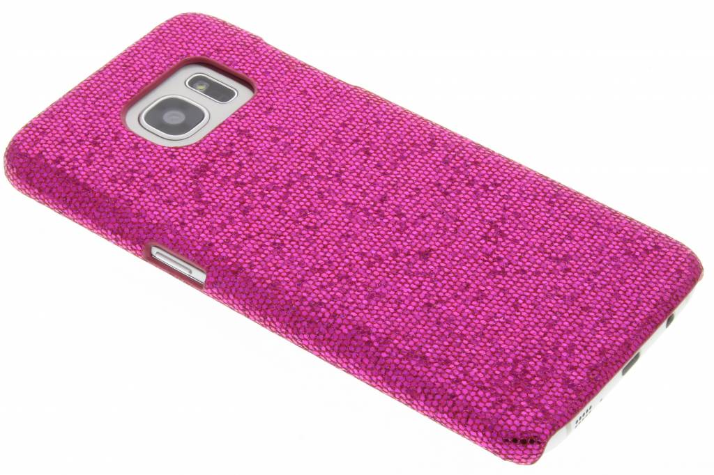 Image of Fuchsia glamour design hardcase hoesje voor de Samsung Galaxy S7 Edge