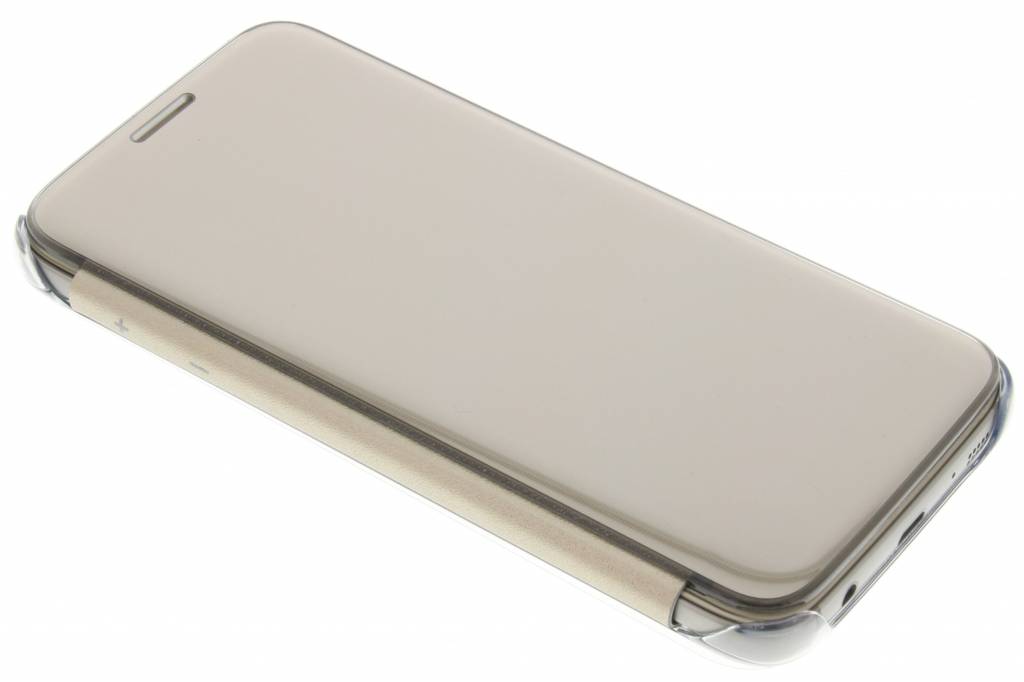 Image of originele Clear View Cover voor de Galaxy S7 - Goud