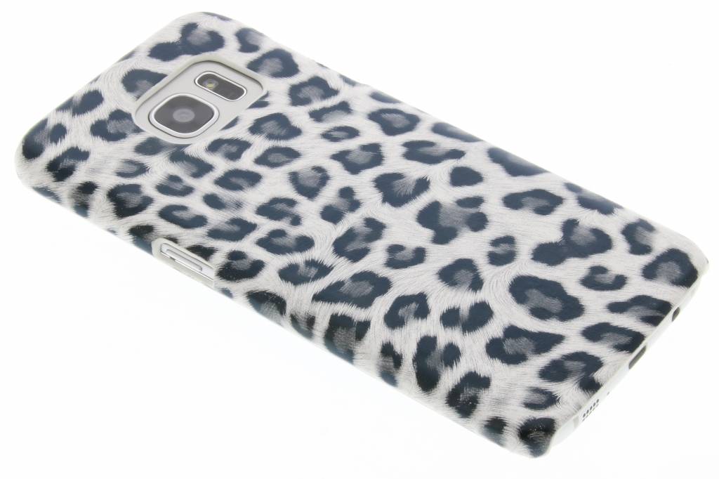 Image of Grijs luipaard design hardcase hoesje voor de Samsung Galaxy S7 Edge