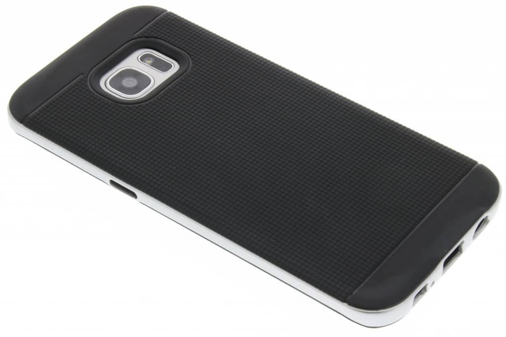 Image of Zilveren TPU Protect case voor de Samsung Galaxy S7 Edge