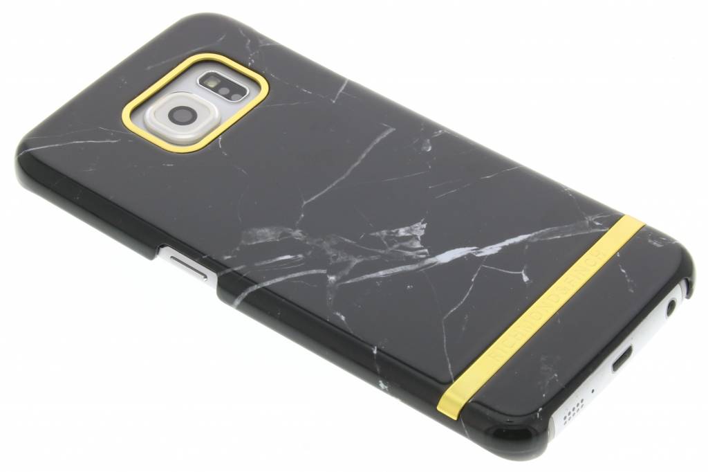 Image of Marble Glossy Case voor de Samsung Galaxy S6 Edge - Black Marble