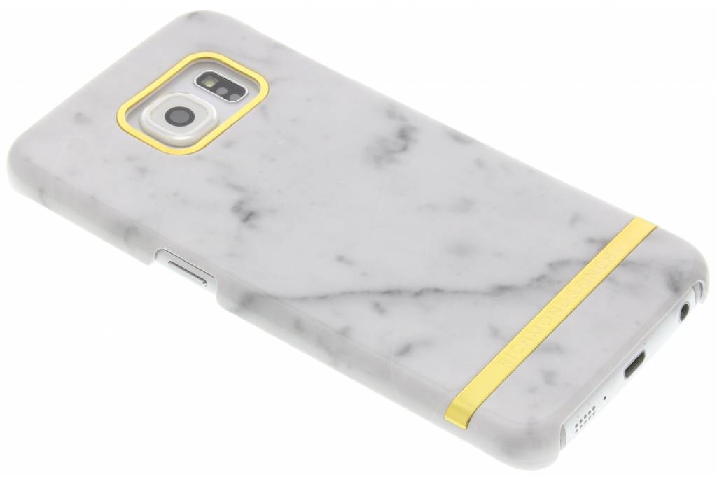 Image of Marble Glossy Case voor de Samsung Galaxy S6 Edge - Carrara Marble