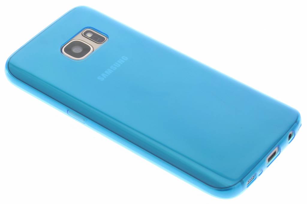 Image of Blauw ultra thin transparant TPU hoesje voor de Samsung Galaxy S7