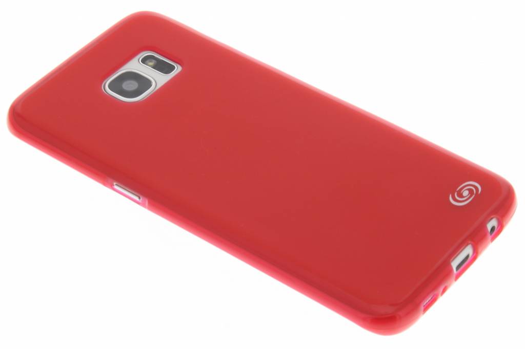 Image of Pixel TPU Case voor de Samsung Galaxy S7 Edge - Red
