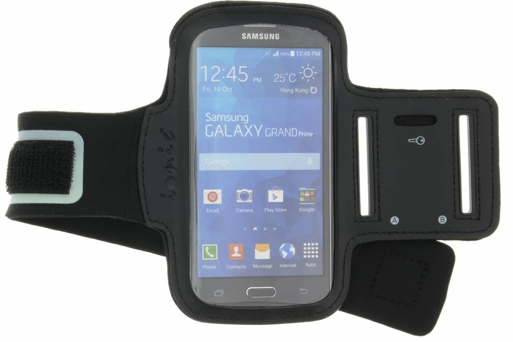 Image of Zwarte sportarmband voor de Samsung Galaxy Grand Prime