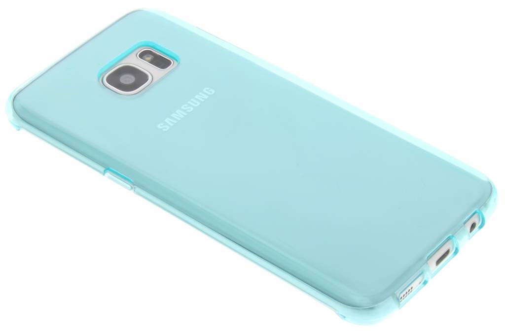 Image of Turquoise transparante gel case voor de Samsung Galaxy S7 Edge