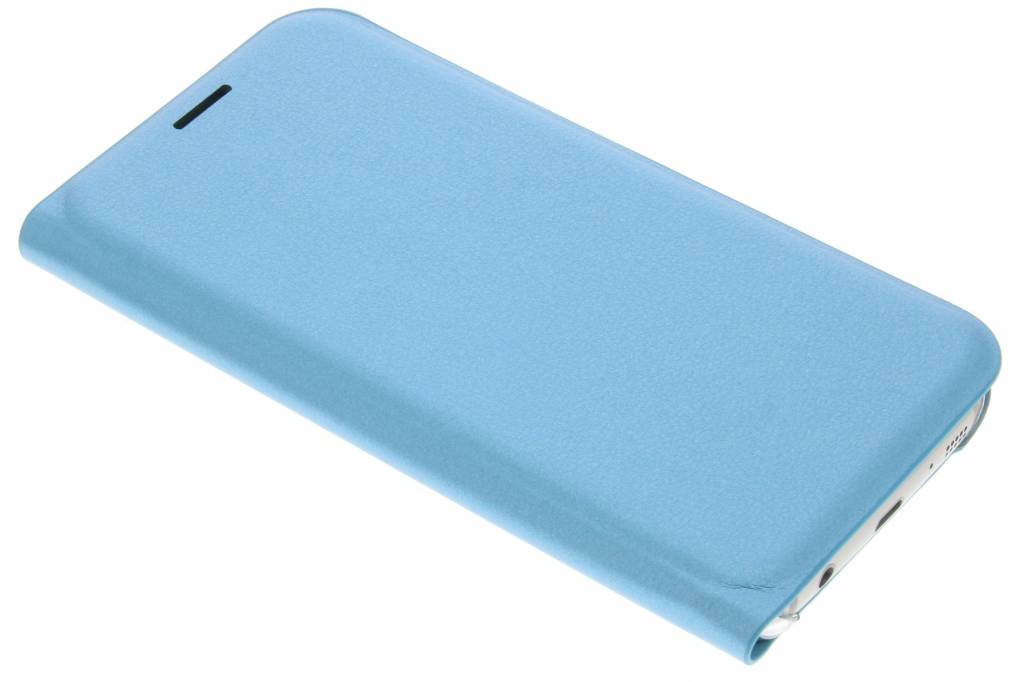 Image of Turquoise luxe slim booktype hoes voor de Samsung Galaxy S7