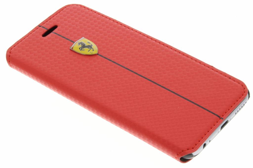 Image of Formula One Carbon Booktype Case voor de iPhone 6 / 6s - Red