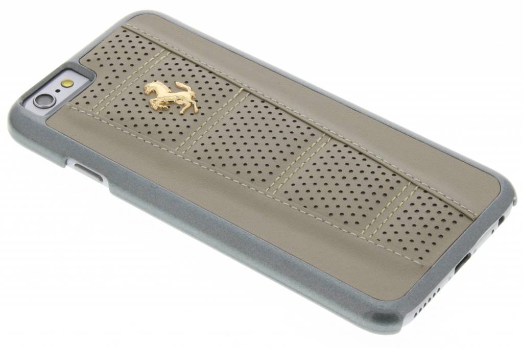 Image of Perforated Leather Hard Case voor de iPhone 6 / 6s - Camel