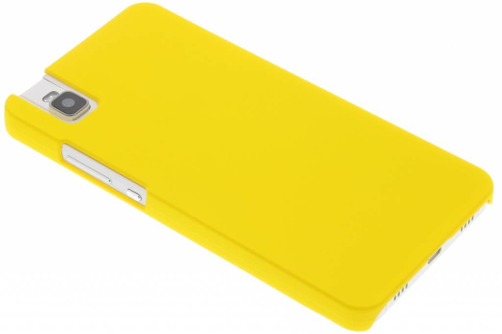 Image of Geel effen hardcase hoesje voor de Huawei Shot X