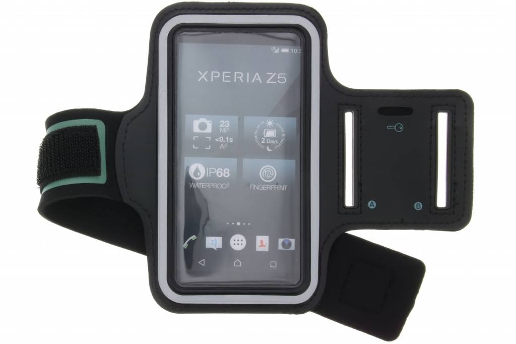 Image of Zwarte sportarmband voor de Sony Xperia Z5