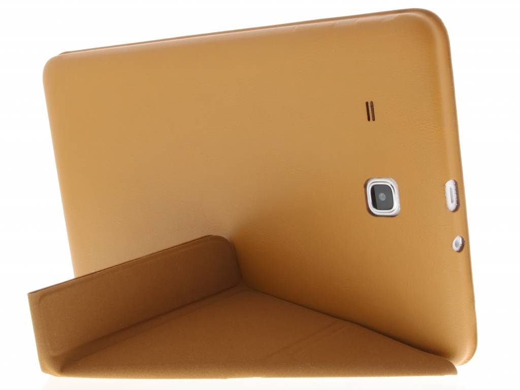 Image of Bruine Flipstand Cover voor de Samsung Galaxy Tab E 9.6