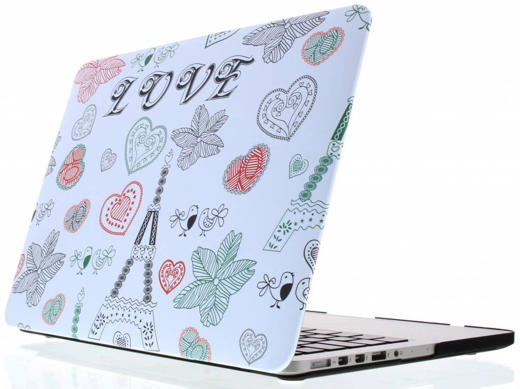 Image of Love design hardshell voor de MacBook Pro 15.4 inch