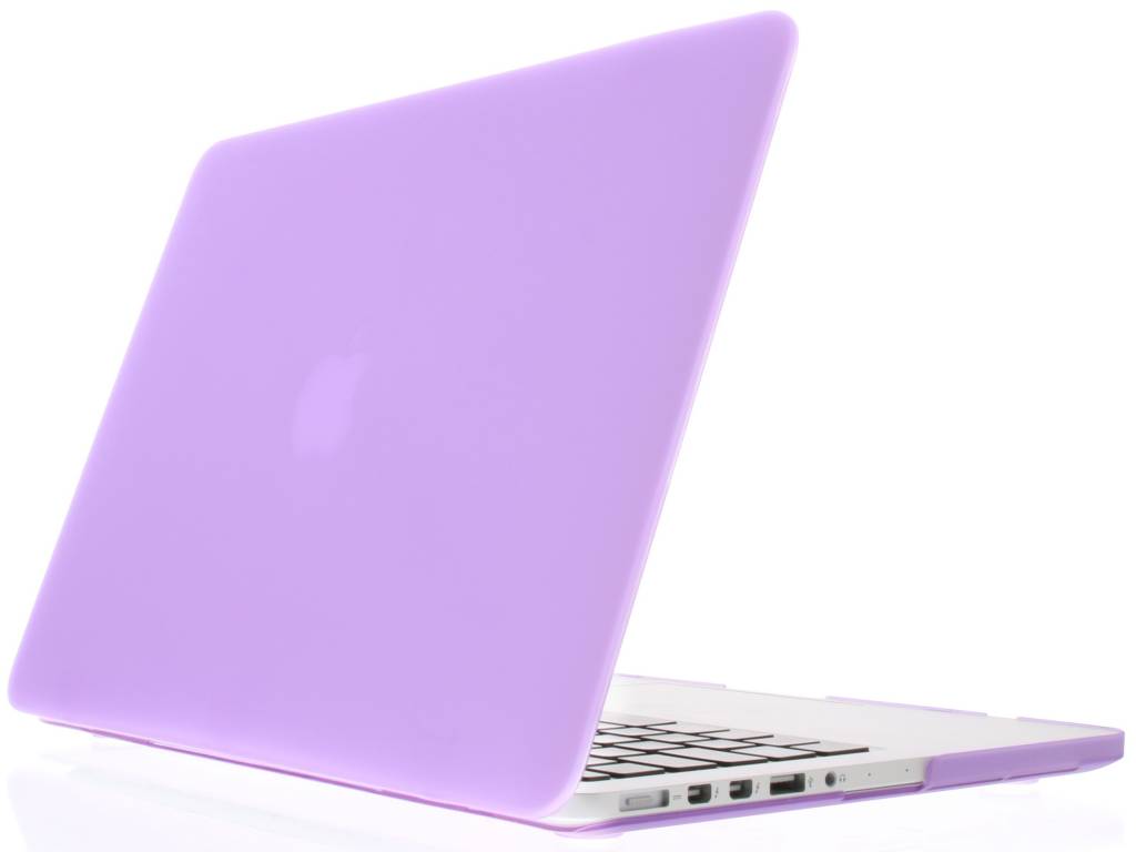 Image of Paarse transparante hardshell voor de MacBook Pro Retina 13.3 inch