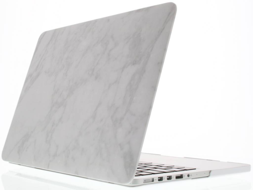 Image of Witte marmer design hardshell voor de MacBook Pro Retina 13.3 inch