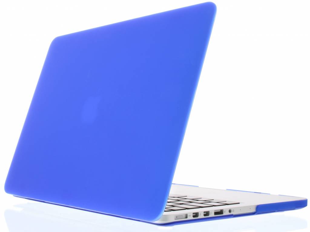Image of Blauwe transparante hardshell voor de MacBook Pro 15.4 inch