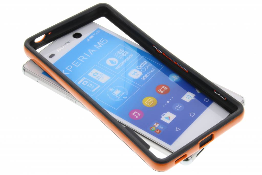 Image of Oranje bumper voor de Sony Xperia M5