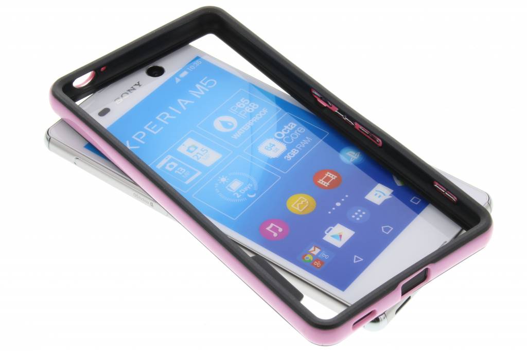 Image of Roze bumper voor de Sony Xperia M5