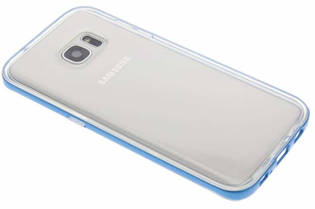 Image of Blauwe bumper TPU case voor de Samsung Galaxy S7 Edge