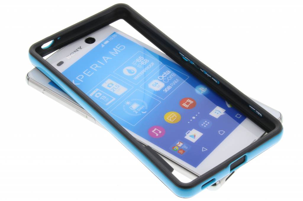 Image of Blauwe bumper voor de Sony Xperia M5