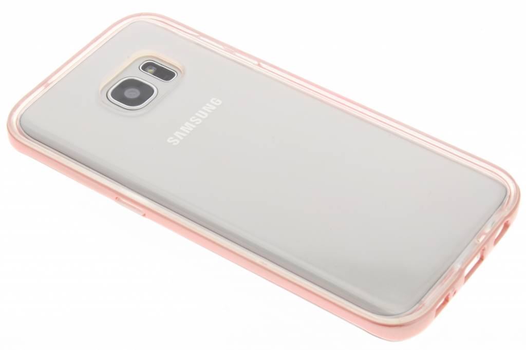 Image of Roze bumper TPU case voor de Samsung Galaxy S7 Edge