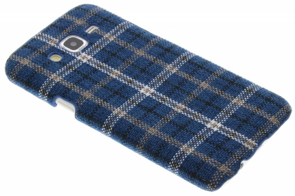 Image of Tartan Hard Case voor de Samsung Galaxy J5 - Blue