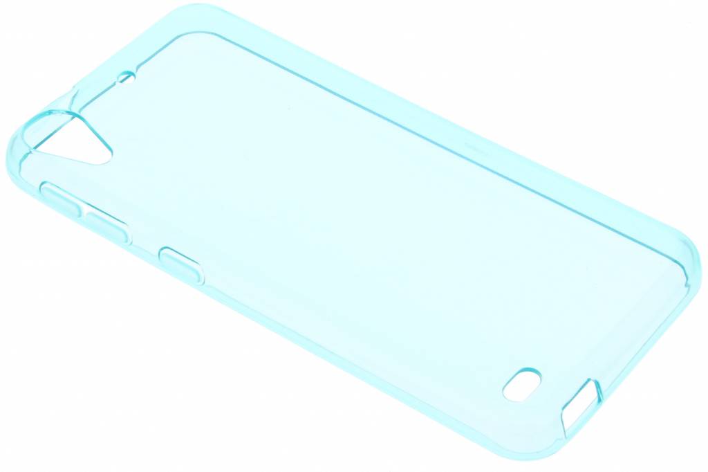 Image of Turquoise transparante gel case voor de HTC Desire 530