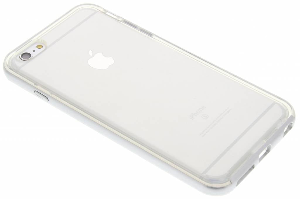 Image of Zilveren bumper TPU case voor de iPhone 6(s) Plus