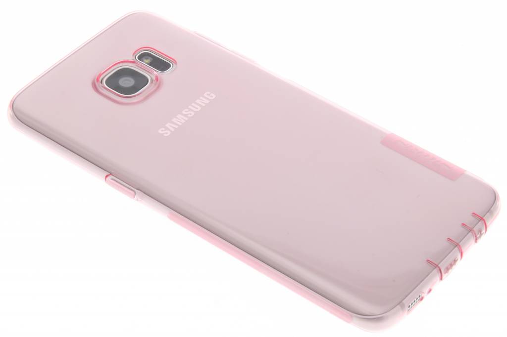 Image of Nature TPU case voor de Samsung Galaxy S7 Edge - Roze