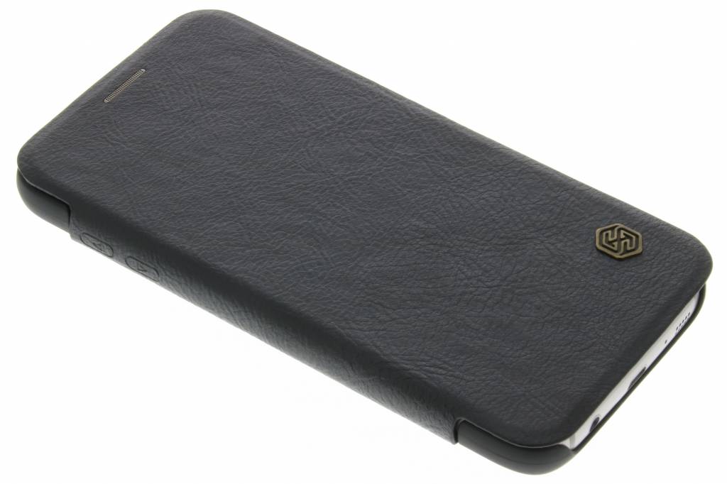 Image of Qin Leather slim booktype hoes voor de Samsung Galaxy S7 - Zwart