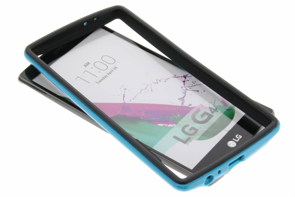 Image of Blauwe bumper voor de LG G4