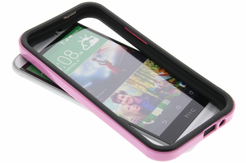 Image of Roze bumper voor de HTC One M8 / M8s