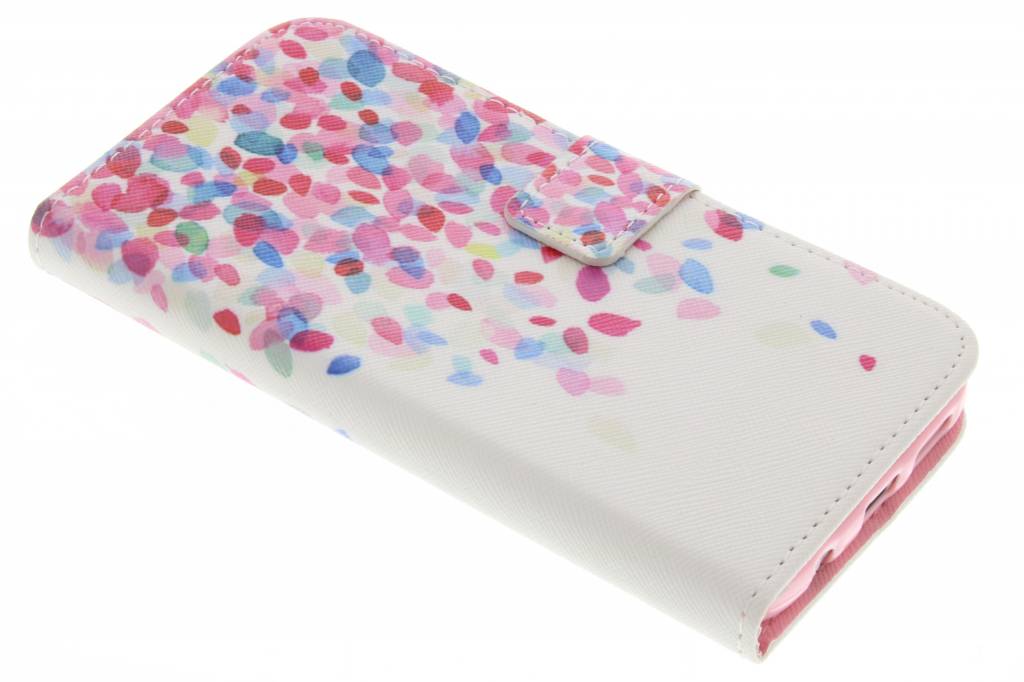 Image of Confetti design TPU booktype hoes voor de Samsung Galaxy S7