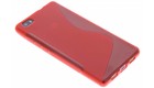 Rood S-line TPU hoes Huawei P8 Lite Rood S-line TPU hoes Huawei P8 Lite