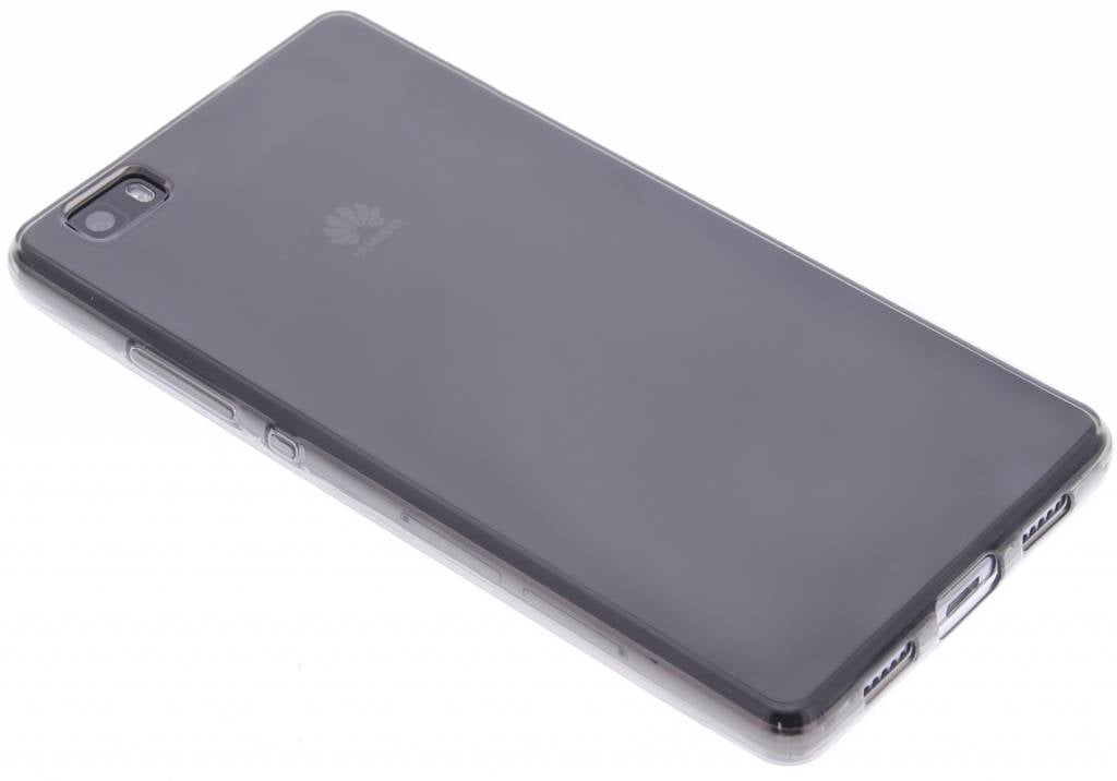 Image of Grijze transparante gel case voor de Huawei P8 Lite