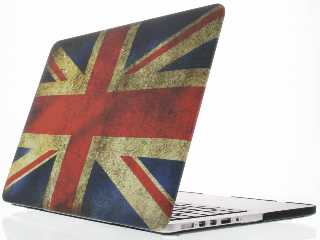 Image of Britse vlag design hardshell voor de MacBook Pro Retina 15.4 inch