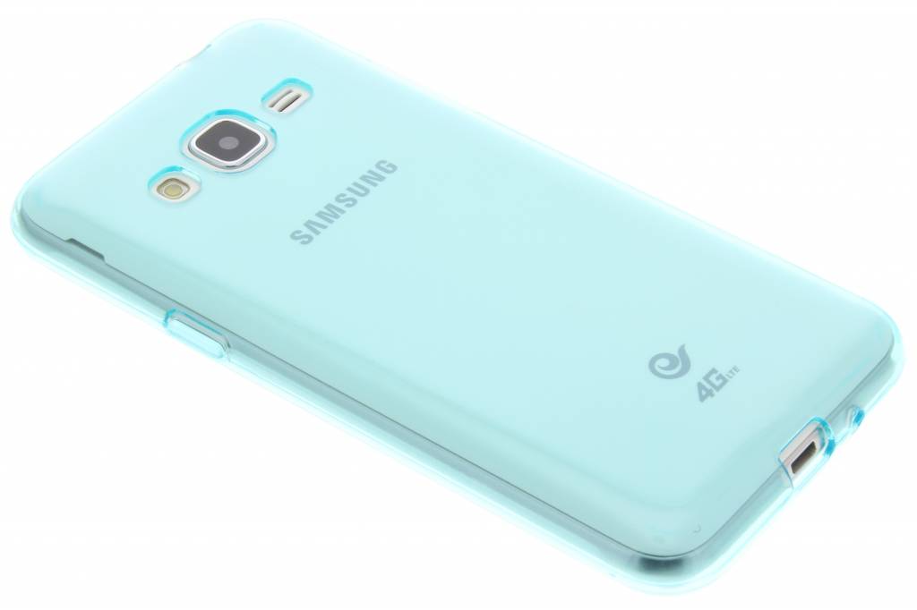 Image of Turquoise transparante gel case voor de Samsung Galaxy J3 / J3 (2016)