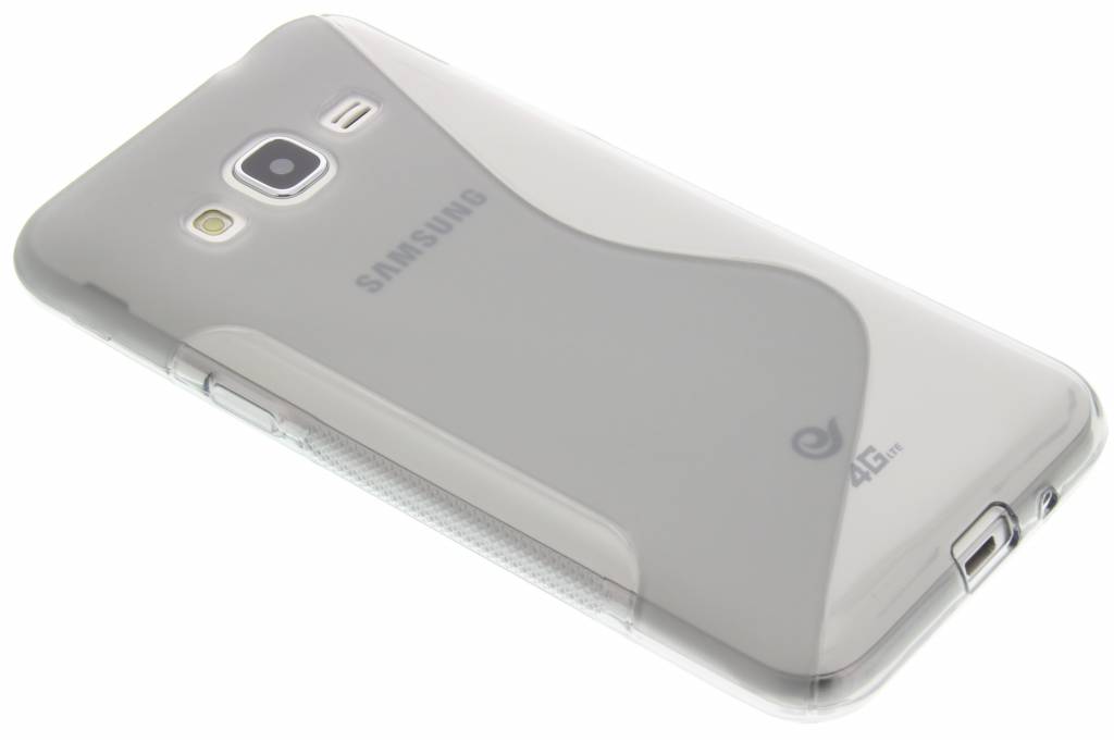 Image of Grijs S-line TPU hoesje voor de Samsung Galaxy J3 / J3 (2016)