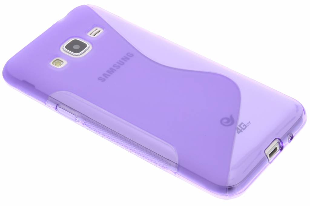 Image of Paars S-line TPU hoesje voor de Samsung Galaxy J3 / J3 (2016)