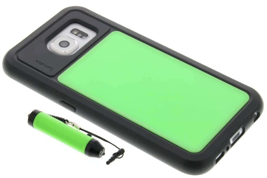 Image of Duo Cover voor de Samsung Galaxy S6 - Groen