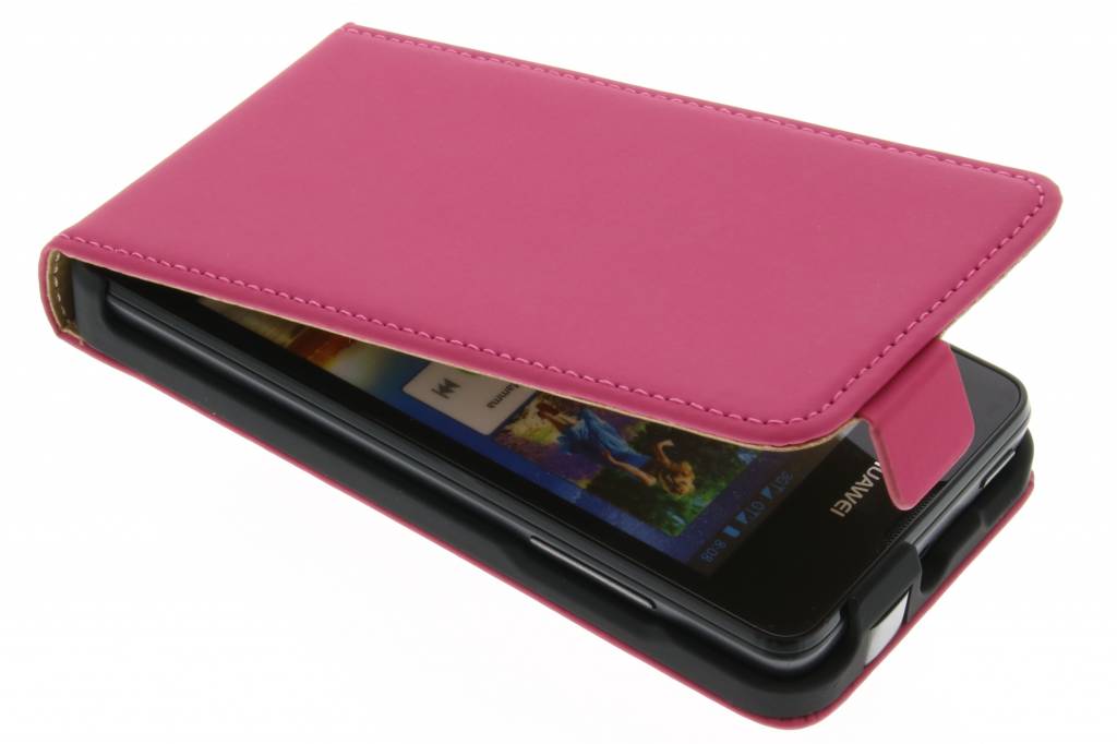 Image of Premium flipcase voor de Huawei Ascend Y300 - Pink