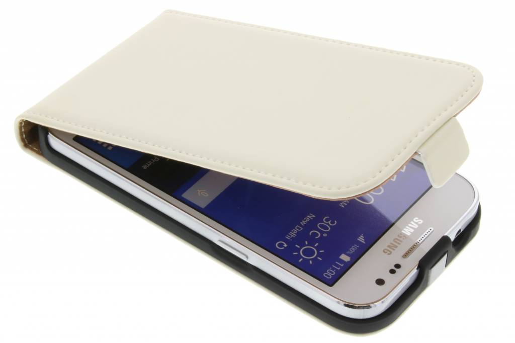 Image of Premium Flipcase voor de Samsung Galaxy Core Prime - White