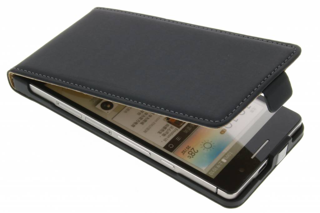 Image of Mobiparts Premium Flip Case Huawei Ascend P6 Black