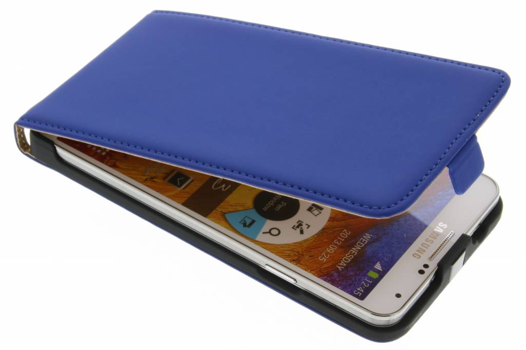 Image of Mobiparts Premium Flip Case Samsung Galaxy Note 3 Blue