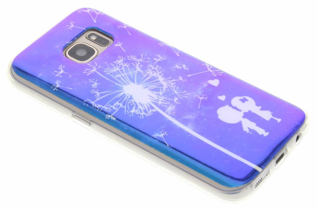 Image of Metallic dandelion design TPU hoesje voor de Samsung Galaxy S7