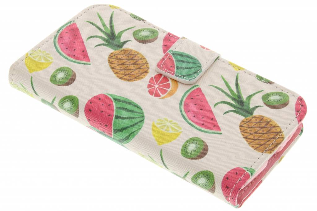 Image of Fruit design TPU booktype hoes voor de Samsung Galaxy Core