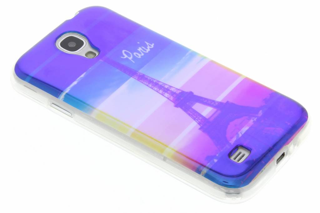 Image of Metallic eiffeltoren design TPU hoesje voor de Samsung Galaxy S4