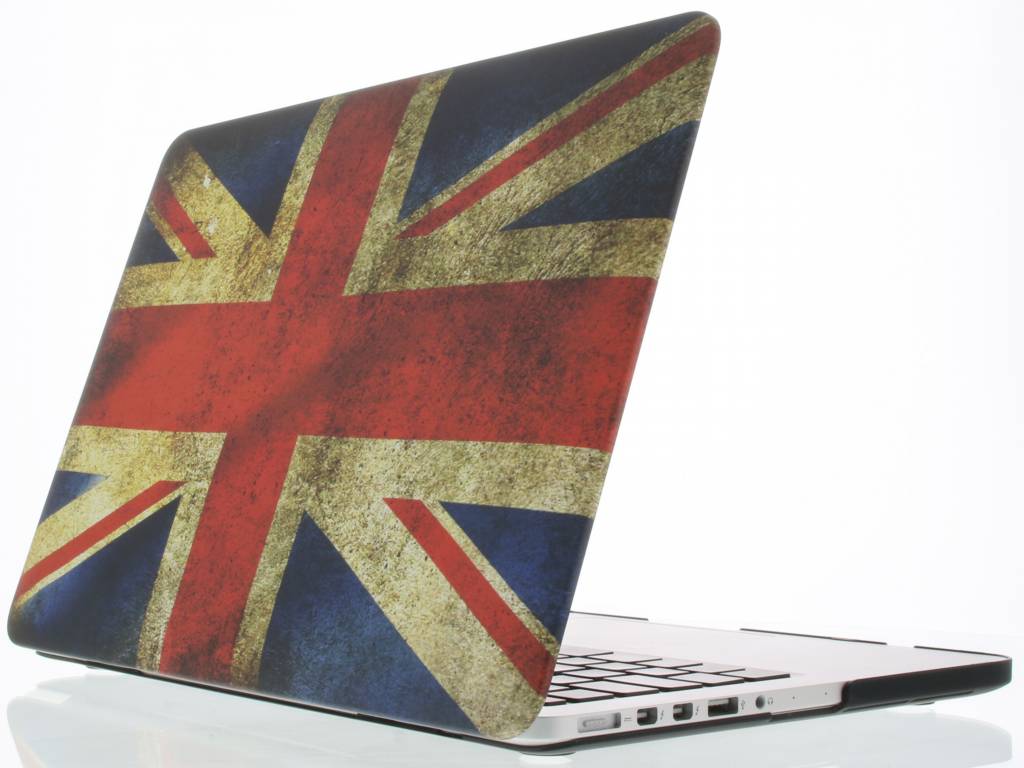 Image of Britse vlag design hardshell voor de MacBook Pro Retina 13.3 inch