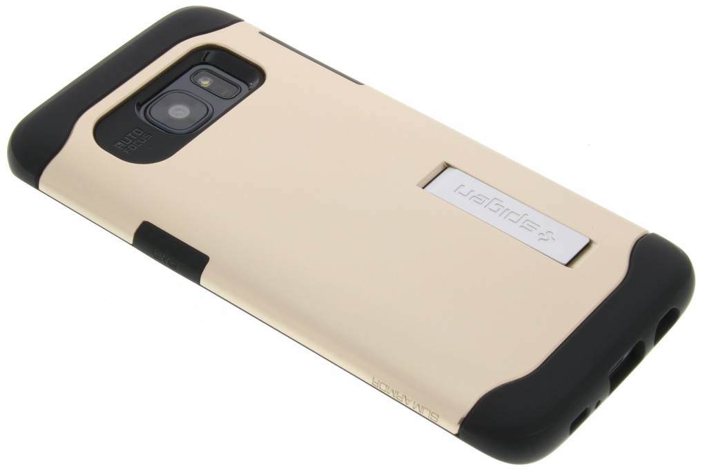 Image of Slim Armor Case voor de Samsung Galaxy S7 Edge - Champagne Gold